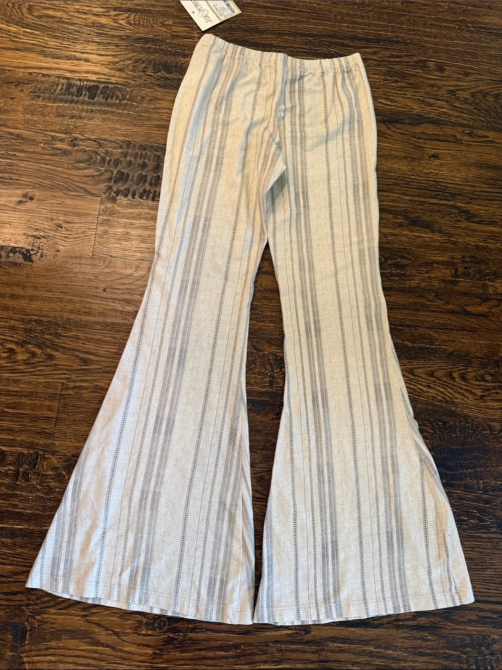 NWT Girls' Striped Flare Pants